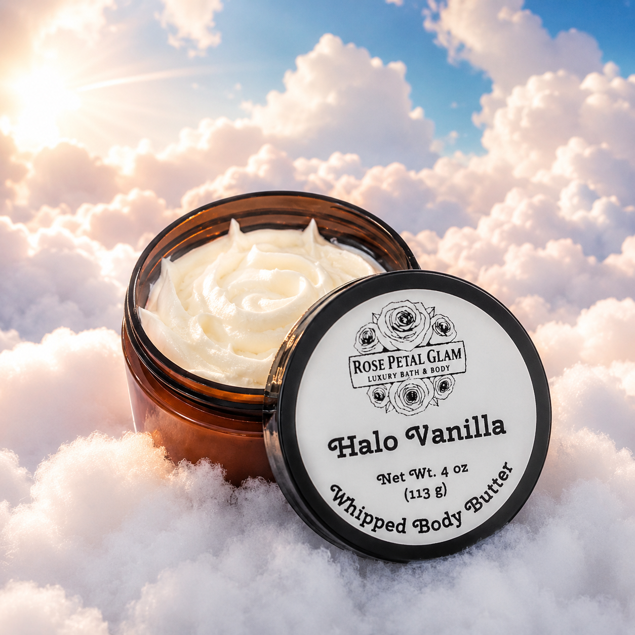Halo Vanilla - Whipped Tallow Body Butter - Net Wt. 2 oz