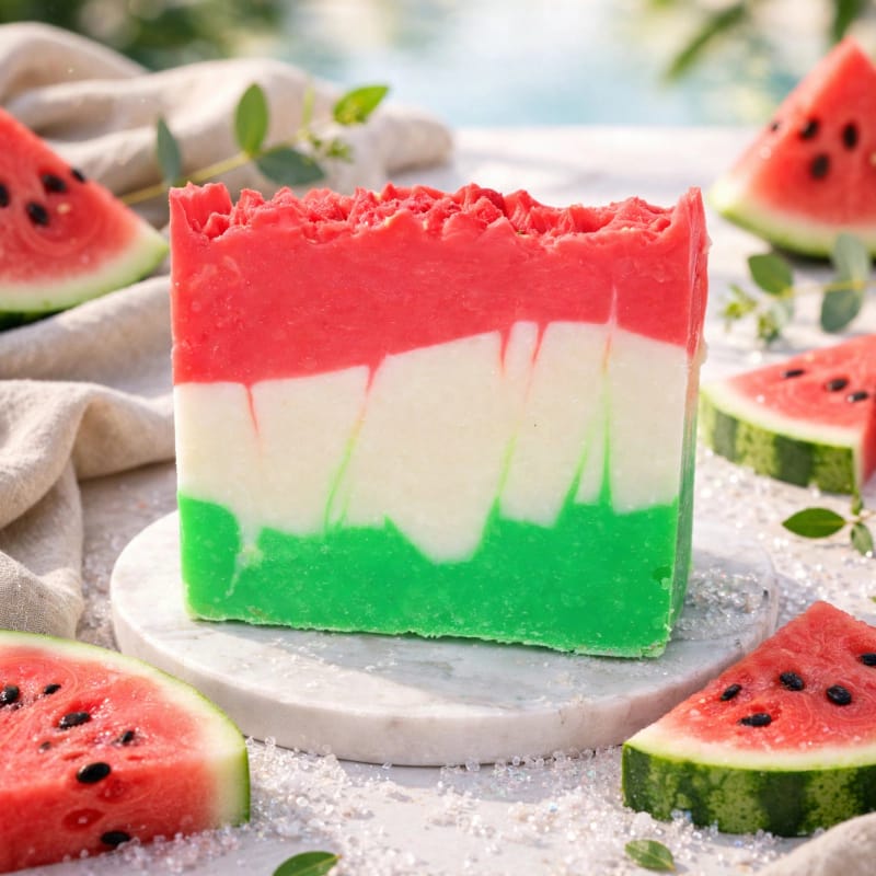 Sour Watermelon Candy – Tallow Soap