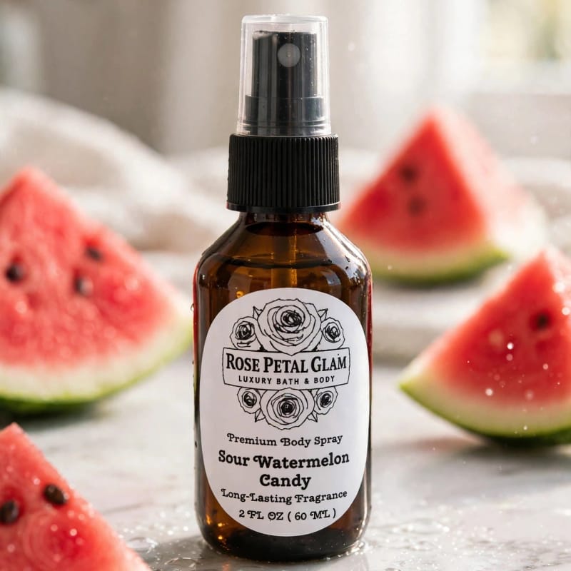 Sour Watermelon Candy – Premium Body Spray – 2 Fl oz (60 mL)