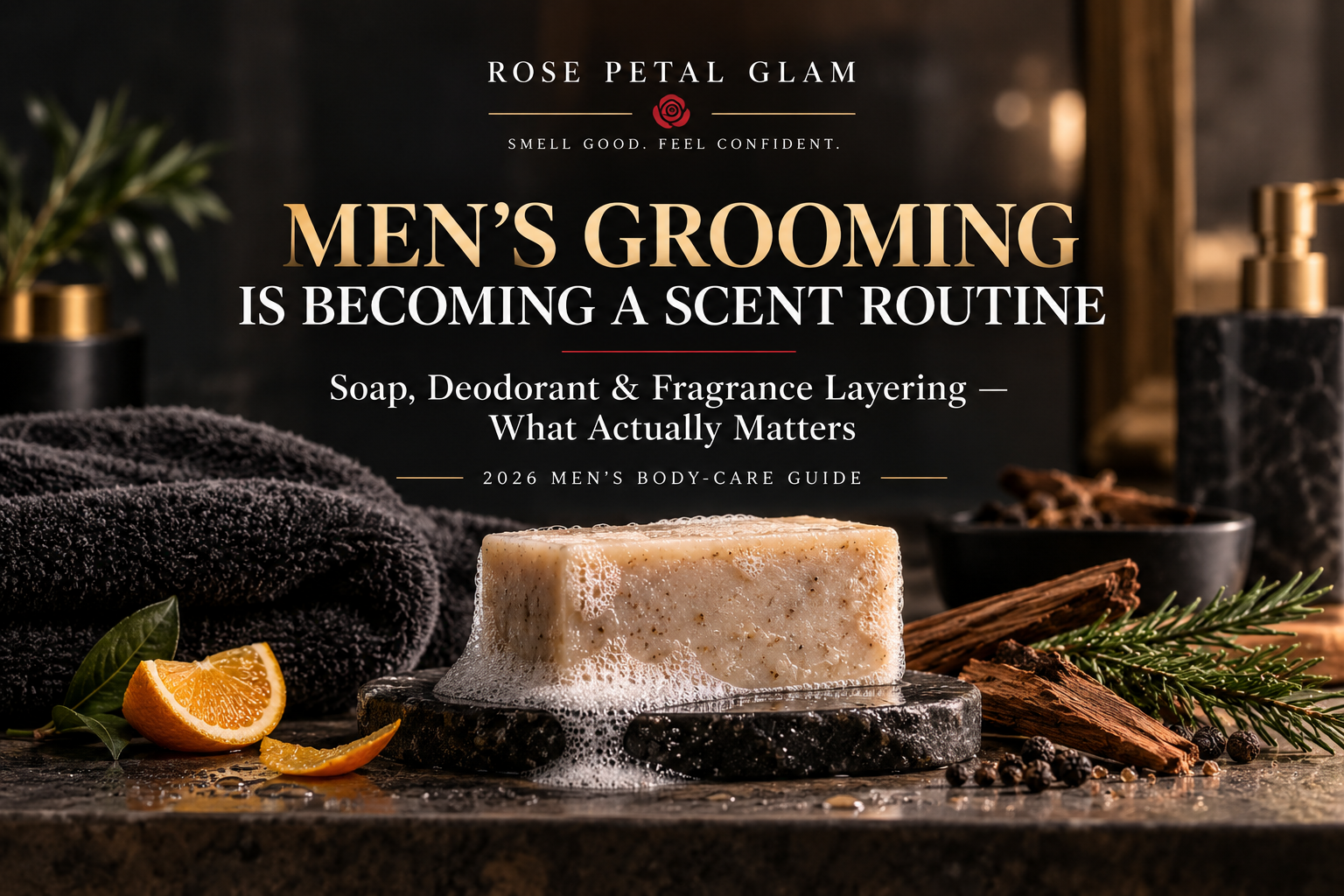 Men’s Grooming Is Becoming a Scent Routine: What Soap, Deodorant & Fragrance Actually Do