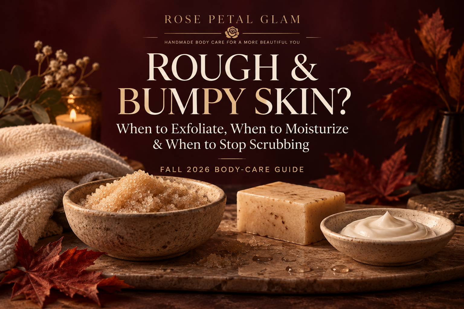Rough & Bumpy Skin? When to Exfoliate, When to Moisturize & When to Stop Scrubbing