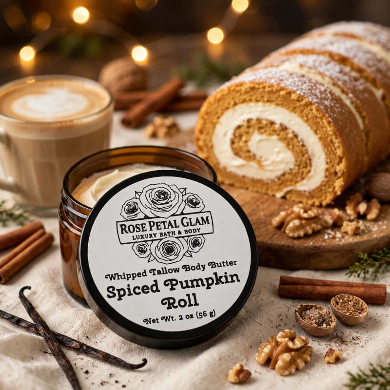 Spiced Pumpkin Roll Whipped Tallow Body Butter