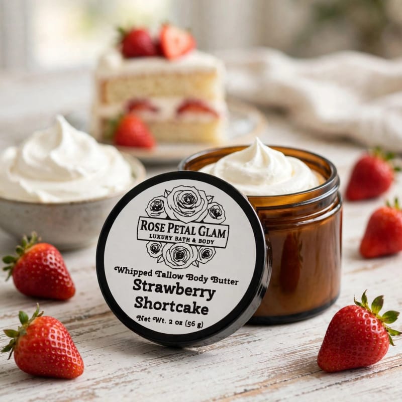 Strawberry Shortcake – Whipped Tallow Body Butter