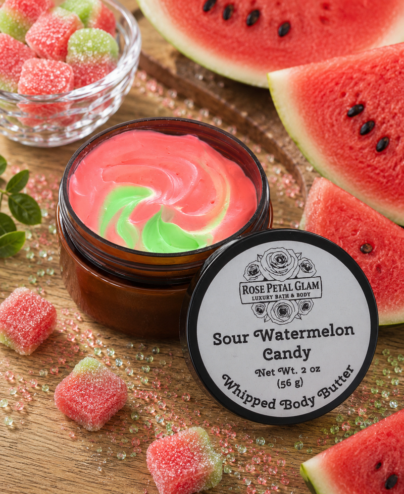 Sour Watermelon Candy – Whipped Tallow Body Butter