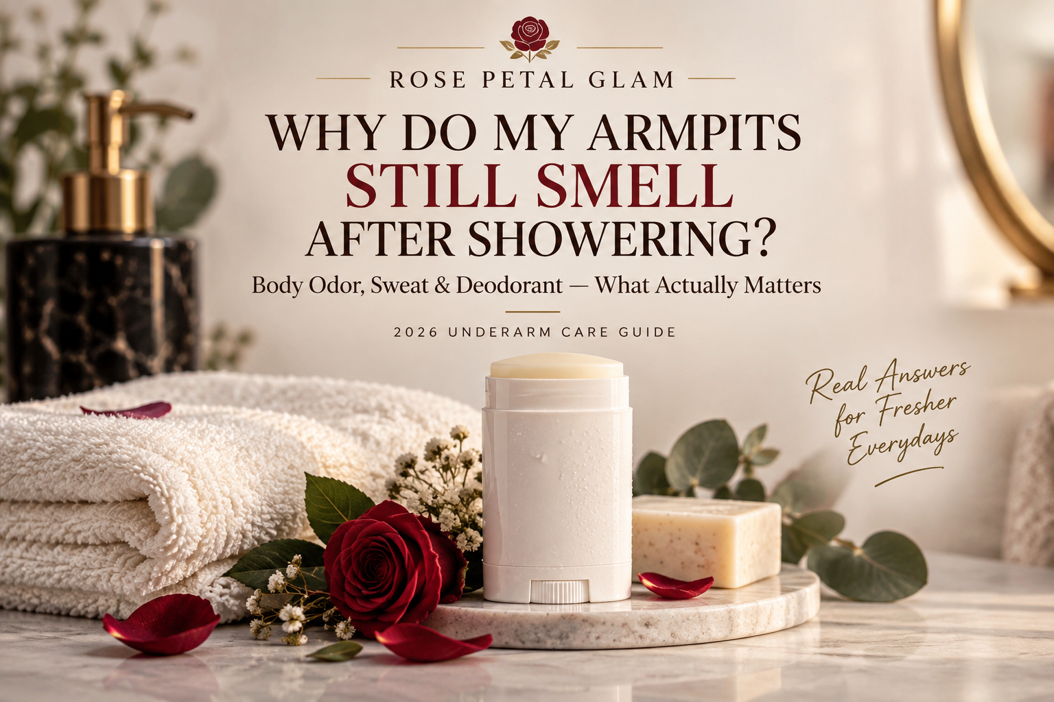 Why Do My Armpits Still Smell After Showering? Body Odor, Sweat & Deodorant Explained
