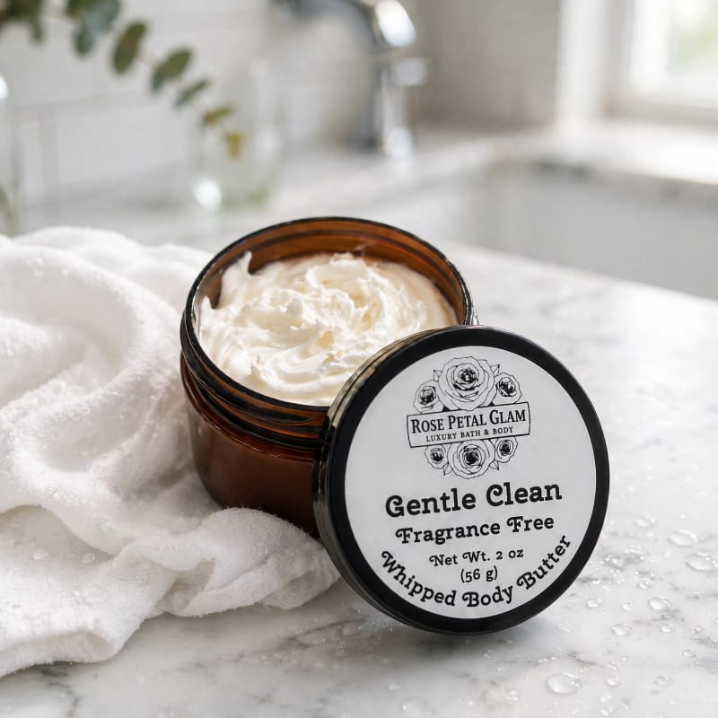 Gentle Clean – Whipped Tallow Body Butter (Fragrance-Free)