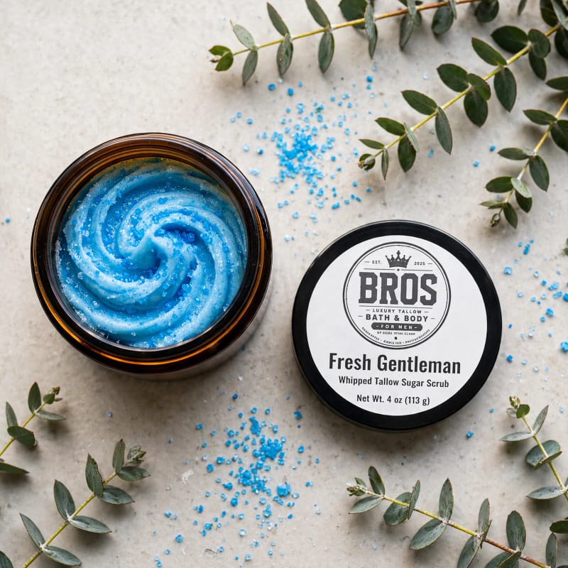 BRO'S Fresh Gentleman – Whipped Tallow Sugar Scrub 