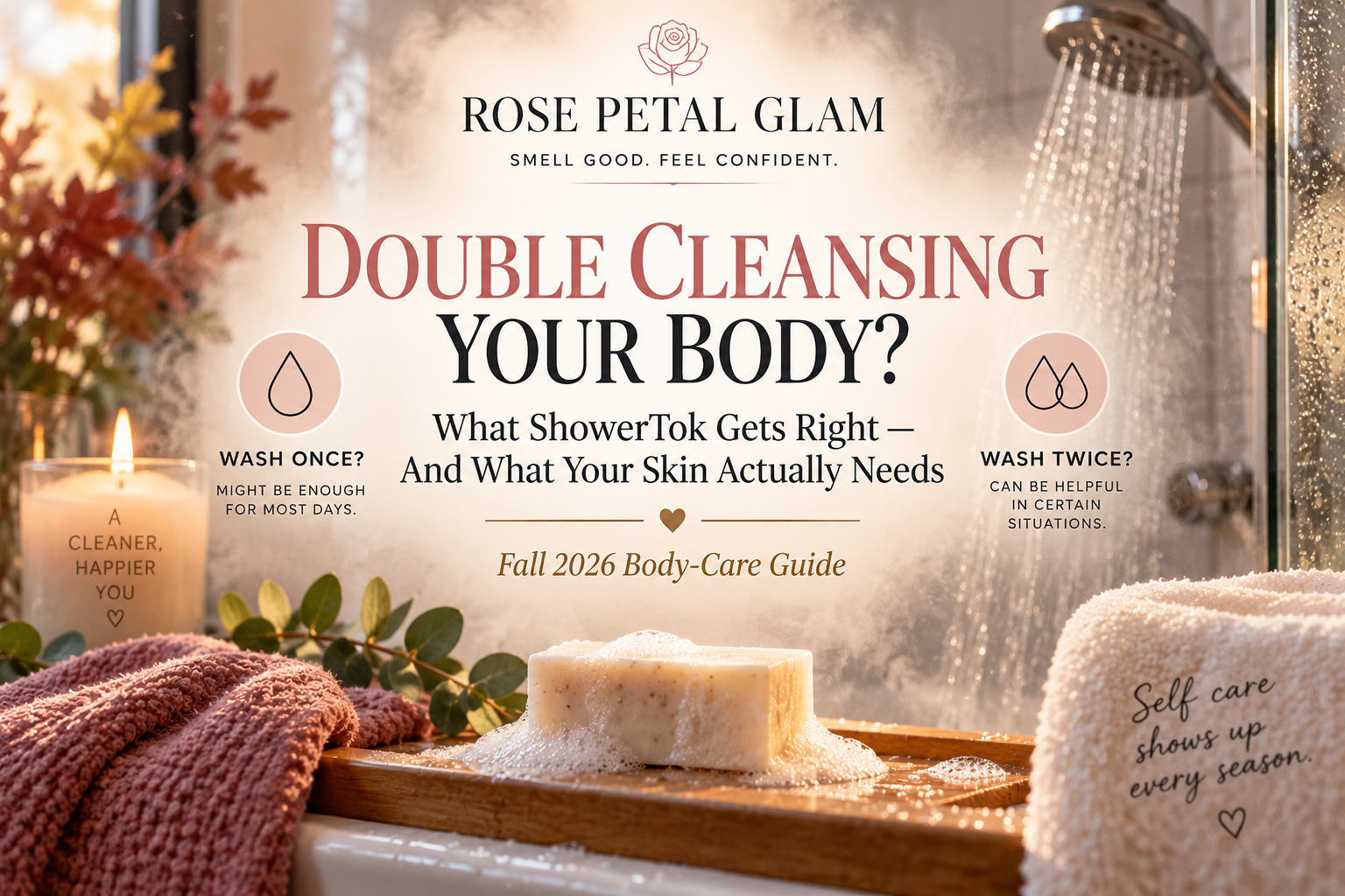Do You Really Need to Double Cleanse Your Body? The ShowerTok Trend, Explained