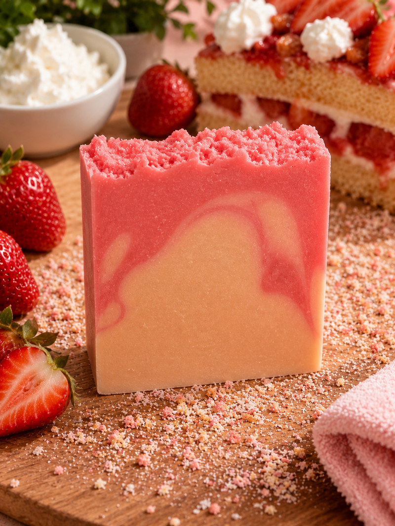 Strawberry Shortcake – Tallow Soap